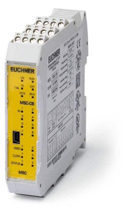 Euchner MSC-CB-AC-FI8FO2-121289 Small control system MSC