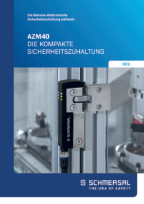 Schmersal Brochure solenoid interlock AZM40 Brochure