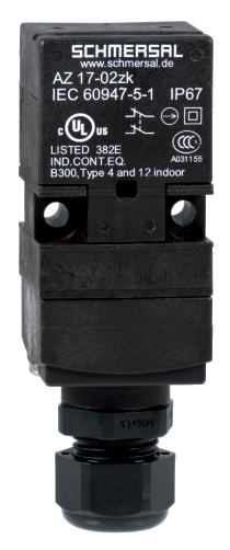 Schmersal AZ17-11ZRK-2243-6.0M Safety switch with separate actuator