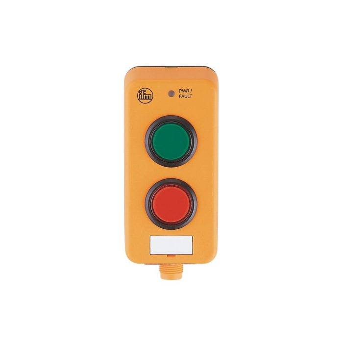 IFM AS-i Module 2BI 2LO RD/GR AS-Interface illuminated pushbutton module