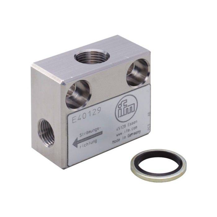 IFM FLOW ADAPT SI TI Process adapter for small volumetric flow quantities