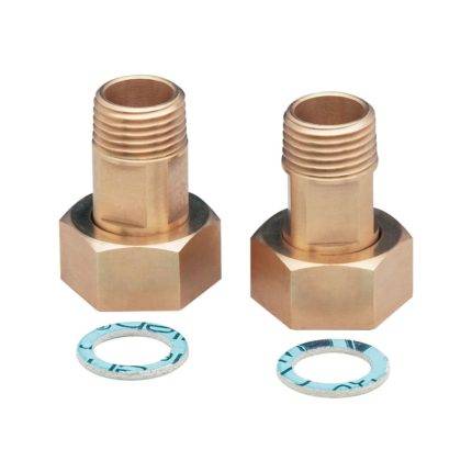 IFM ADAPTER G3/4-NPT1/2/MS Mounting adapter for flow sensors