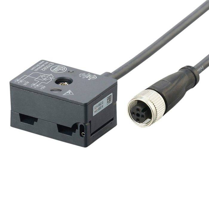 IFM FC Splitter AS-i / AUX 1 m M12 UL AS-Interface flat cable insulation displacement connector