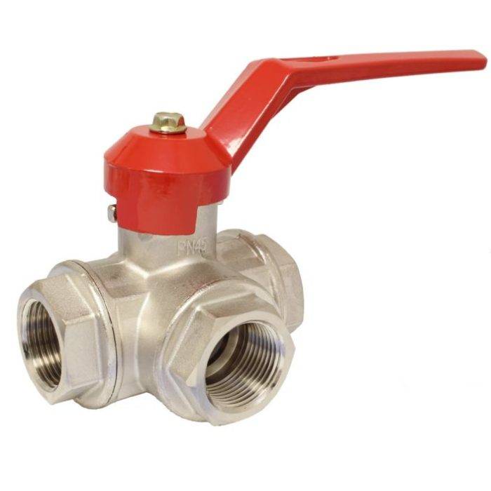 END-Armaturen IB111421 3-way ball valve 1/4"