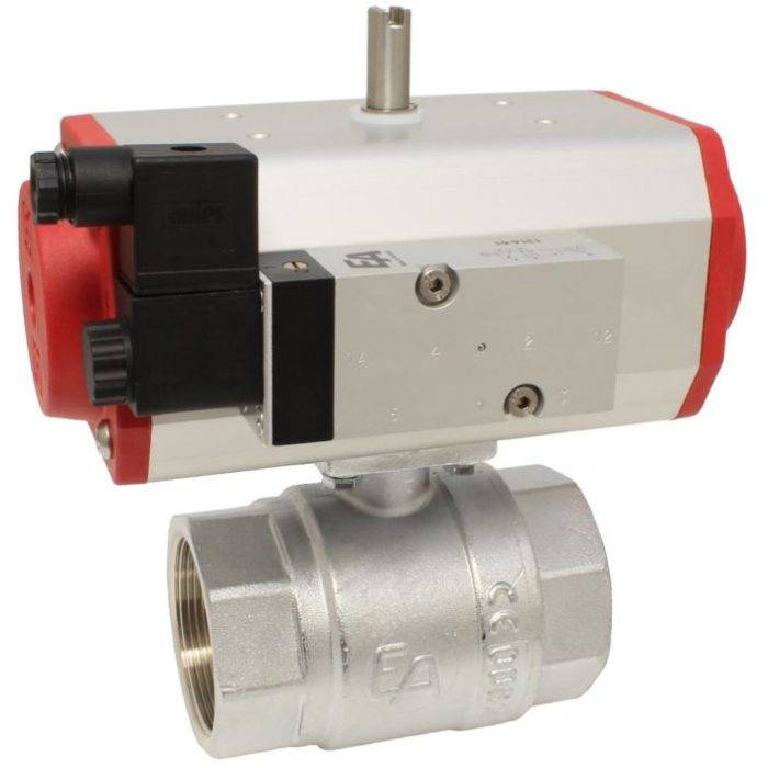 END-Armaturen KA23-ED43/AM230AC Ball valve KA 1/2"