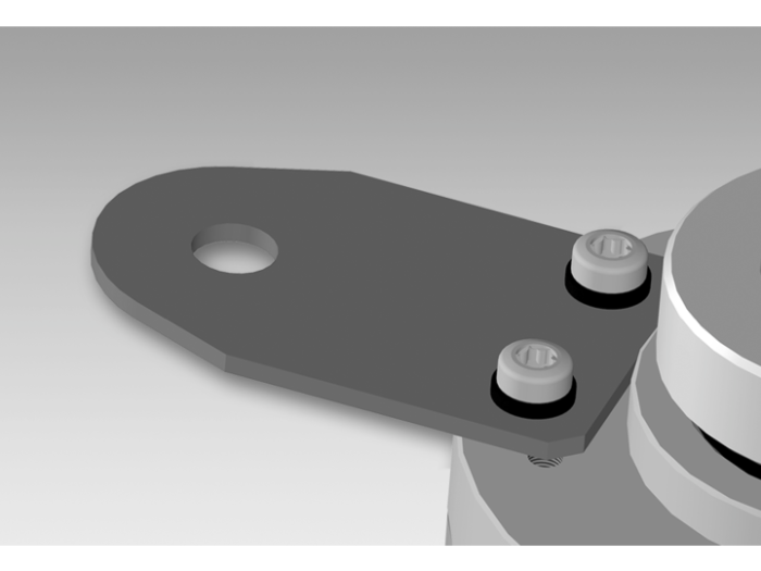 Baumer 11155325 Mounting hollow shaft encoder