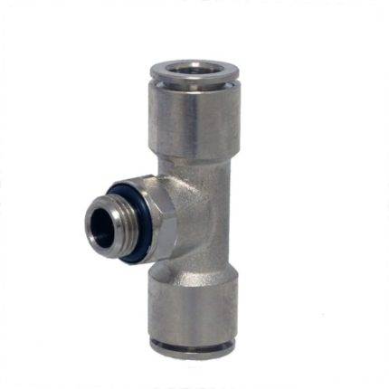 END-Armaturen R430618 Tee cylind. swivelling D06-G1/8"=centre