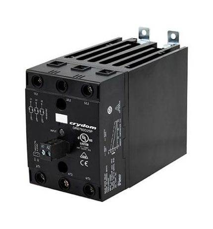 BEI Sensors/Sensata DR67 Series DIN Rail Mount 3-Phase SSR DR6760D25RP