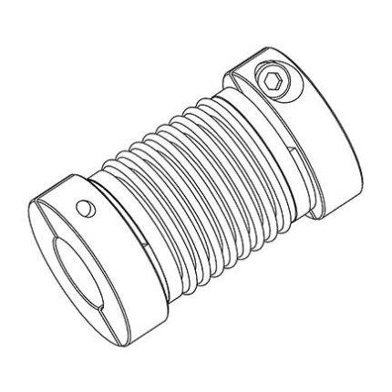 BEI Sensors/Sensata Mounting/Adapters Secured Bellows 9403/XX-YY