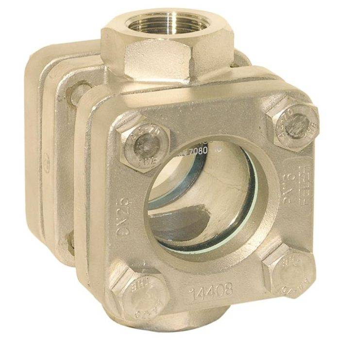 END-Armaturen SG300022 Sight glass 3/8"stainless steel 1.4408