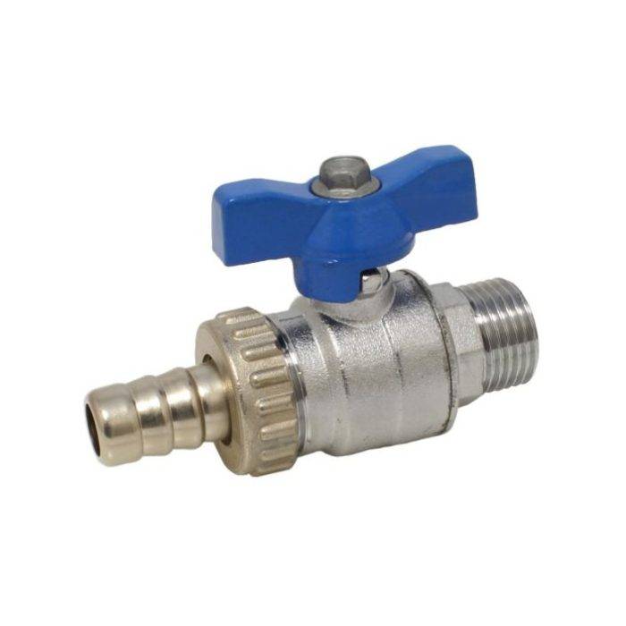 END-Armaturen TV112623 Ball valve 1/2"with hose