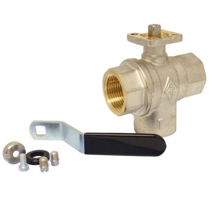 END-Armaturen VL111421 3-way ball valve 1/4"