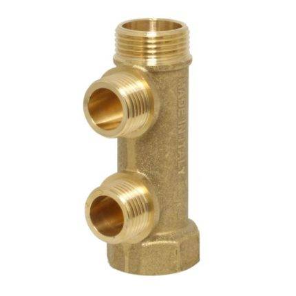 END-Armaturen VT1946302 Distribution manifold 3/4" - 2 male outlets 1/2