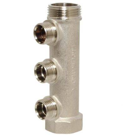 END-Armaturen VT1946303/CN Distribution manifold 3/4" - 3 male outlets 1/2