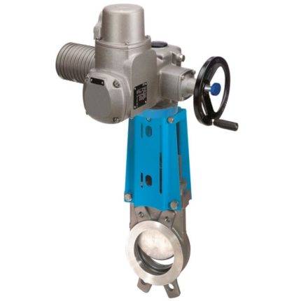 END-Armaturen WGE-SS-EPDM-150/400V Knife-Gate-Valve