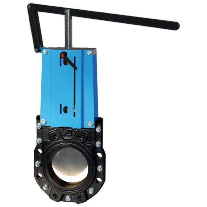 END-Armaturen WGEB-GG-EPDM-100/ML Knife-Gate-Valve bidirect.