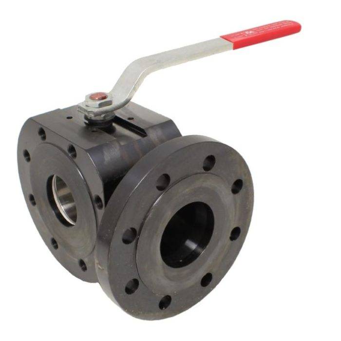 END-Armaturen WT451402 3-way compact ball valve DN15