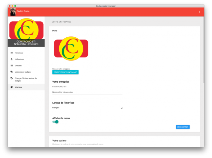 Comitronic-Bti Interface Badge Reader Manager