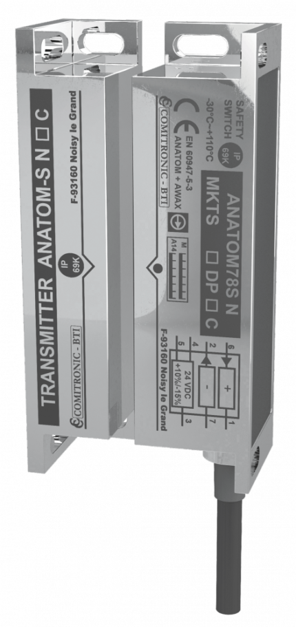 Comitronic-Bti ANATOM78S-N-MKTS C ANATOM78S-N-MKTS - Stainless steel non-contact safety Switch 316L