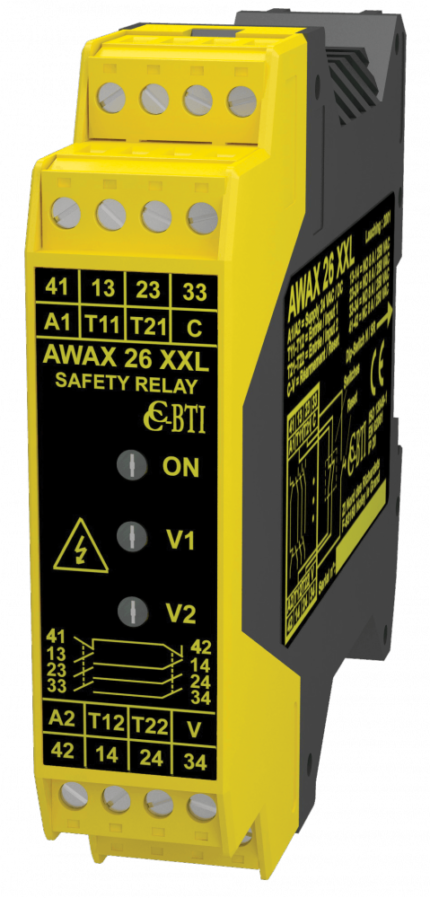 Comitronic-Bti AWAX26XXLT6 AWAX 26XXL - Safety Relays - Self Check Box