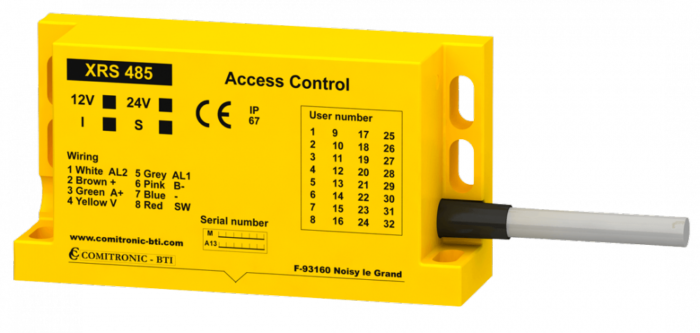 Comitronic-Bti XRS485-SBC-24V XRS485 - Card access control with RFID