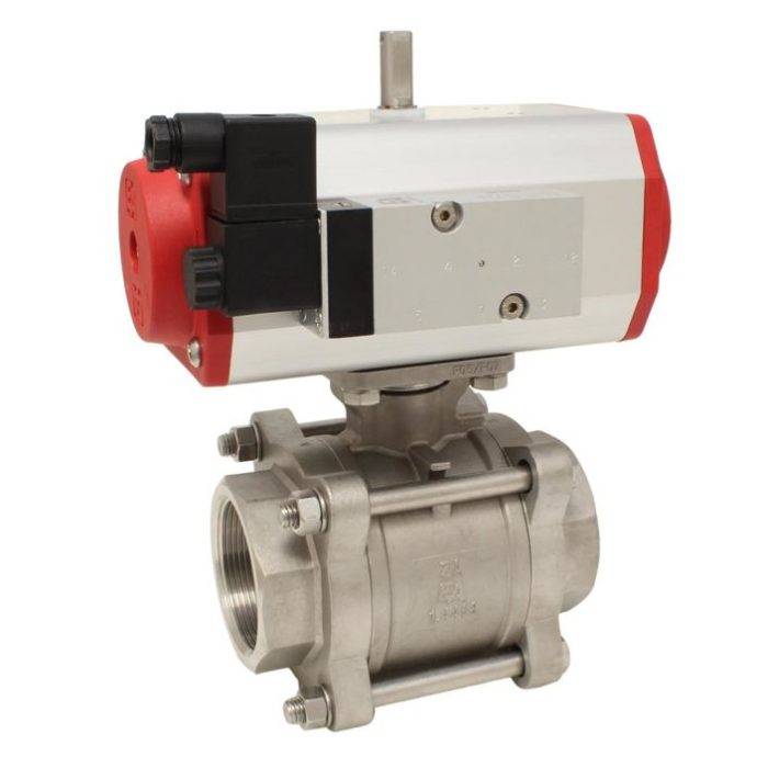 END-Armaturen ZA23-ED43/AM230AC Ball valve ZA 1/2"thread