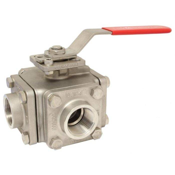 END-Armaturen ZD311428 3-way ball valve 2"